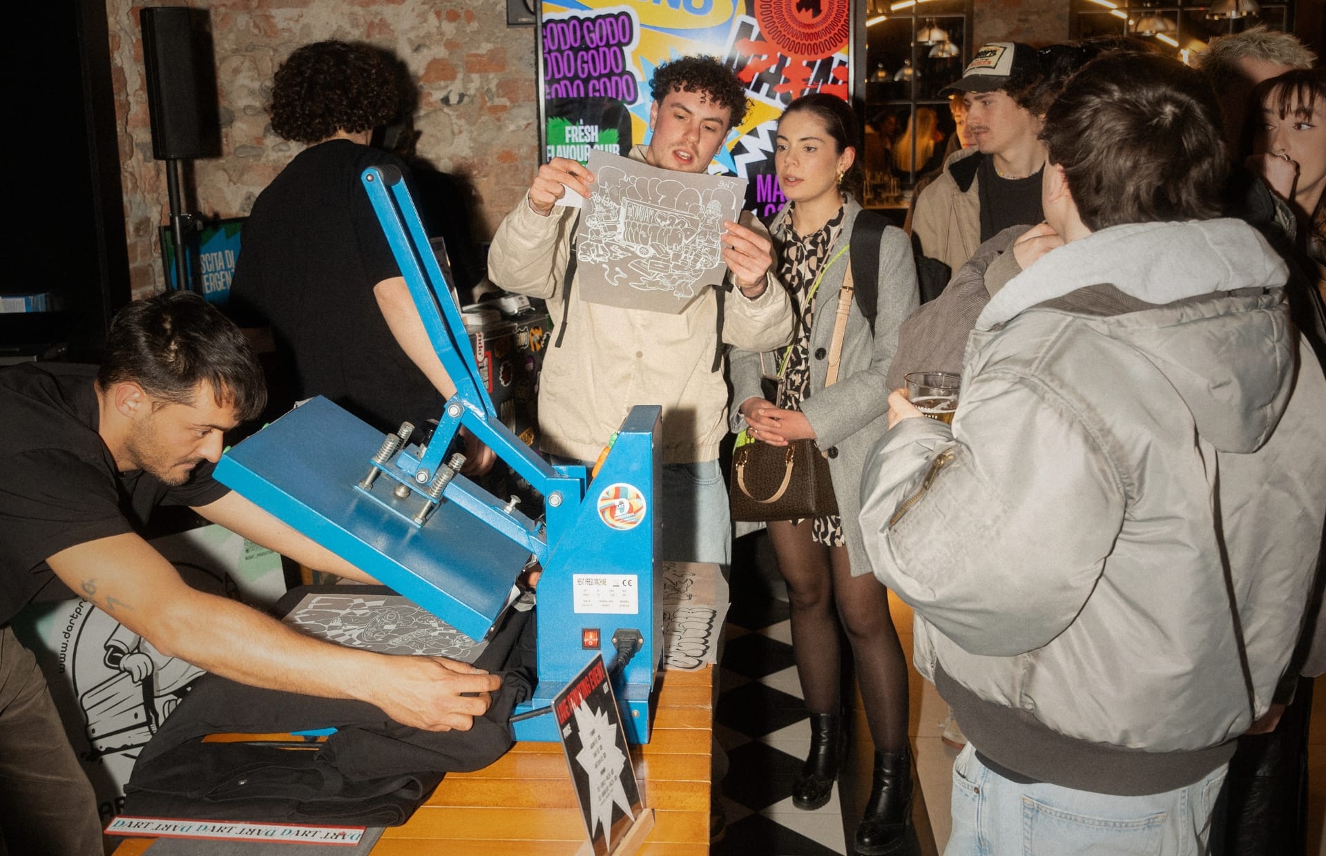 ANTESCH - Live Printing Event