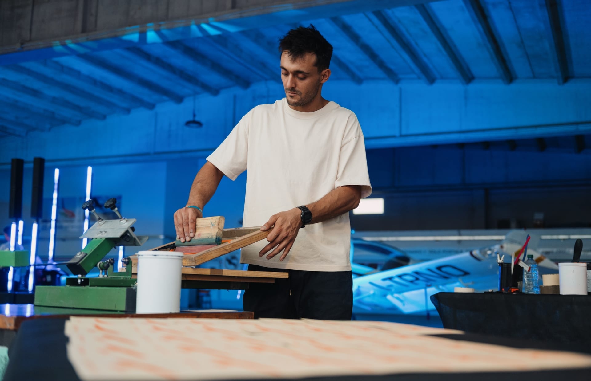 Club Silencio - Live Printing Event