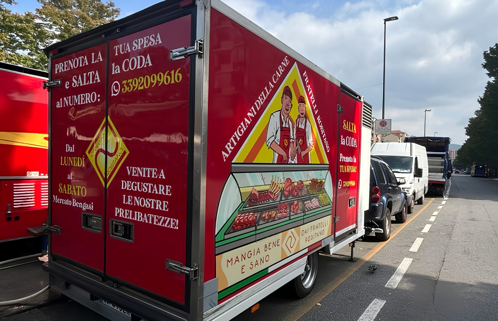 Rositano Macelleria - Personalizzazione del banco vendita